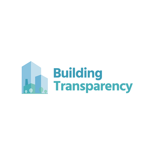 Building transparency logo