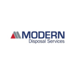 Modern disposal services logo