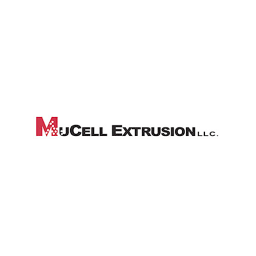 Mucell extrusion logo