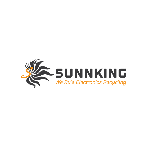 Sunnking we rule electronics recycling logo