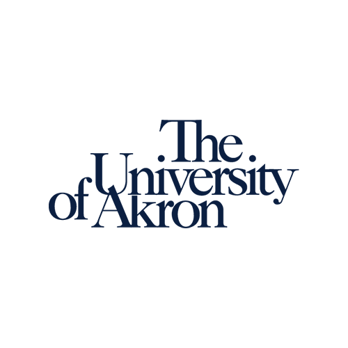 The university of akron logo